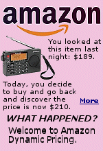 You should have bought the item right away. Now, Amazon's computers have figured out you are interested and may return to buy it, and may still do that even if the price is a little higher. The airlines do the same thing when you price tickets online. It happened to me today, I looked at a ten dollar item last night, decided to buy, and today it cost me fifteen bucks. Sneaky bastards. 
